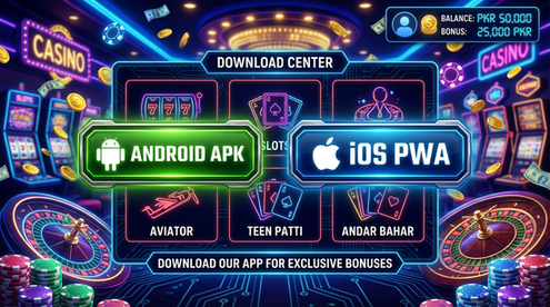 Main screen of slots786 download page for PK players - 4